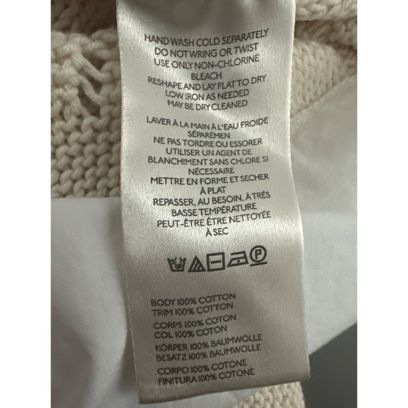 ANTHROPOLOGIE PILCRO Cable Twofer Sweater Ivory | XXS - Picture 11 of 14